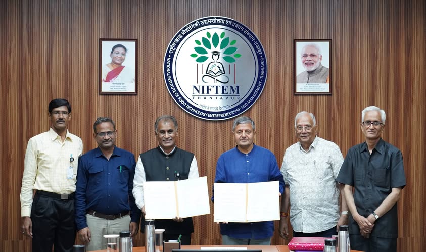 VCSG UUHF and NIFTEM-T sign MoU for collaborative research